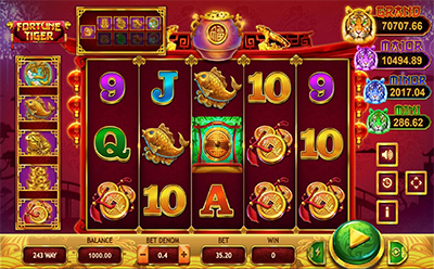 The Fortune Tiger caça-niqueis